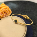 Never Fades - Water Resistant - 18k Gold Plated Roman Design Bracelet- Bangle
