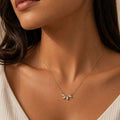 Minimalist 18k Gold Plated Leaf Petal Pendant Necklace • Elegant Daily Wear Jewelry